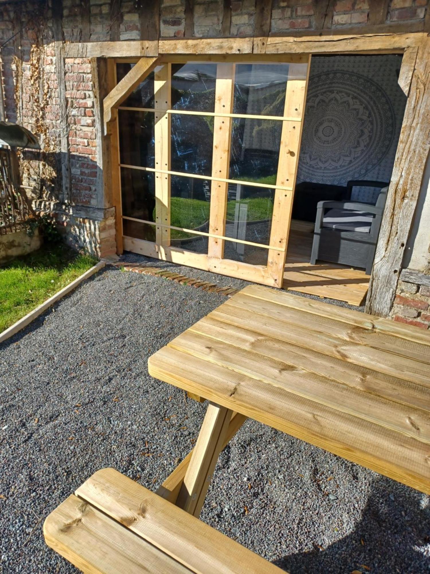 Le Refuge De Normandie Avec Spa Et Cheminee Mesnieres-en-Bray Екстериор снимка